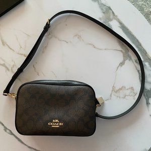 Coach Pebbled Leather Jes Crossbody